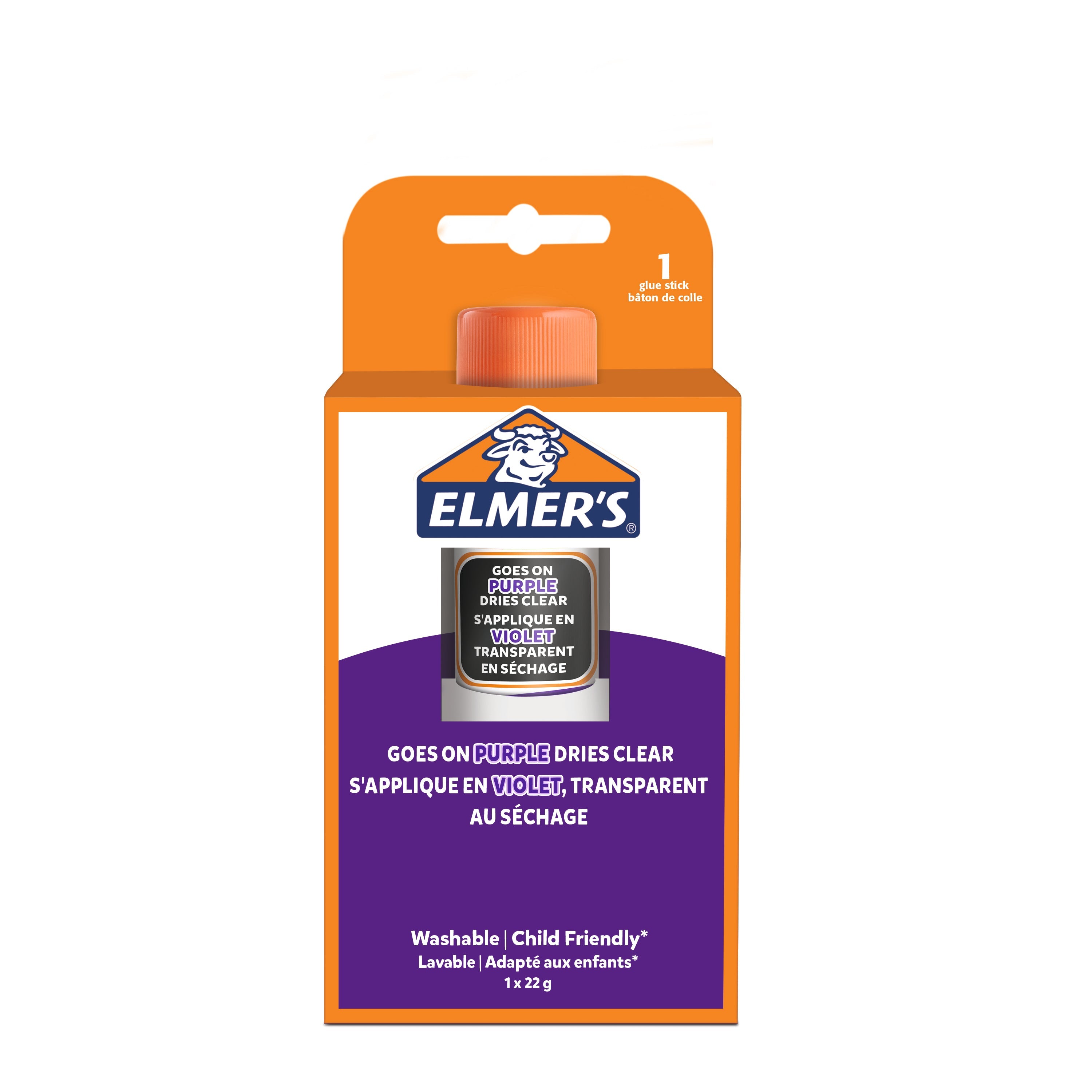 Elmer\\\'s Glue Stick Purple 22gm Bls=1Pc EM-2136694