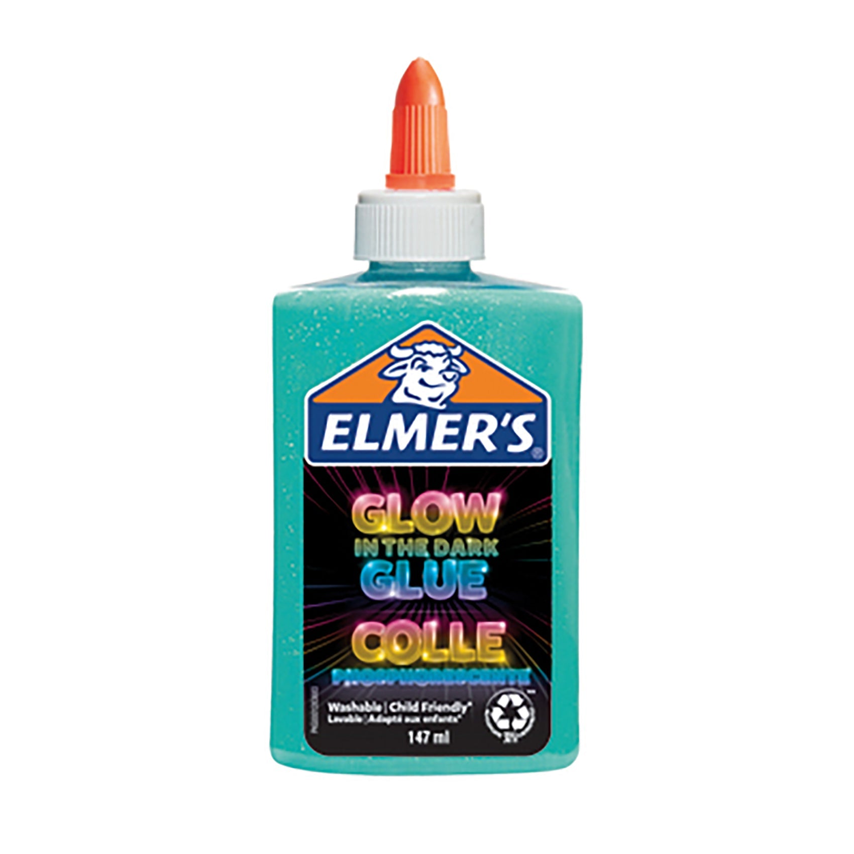 Elmer\\\'s Liquid Glue Glow Blue 147 ml EM-2162078