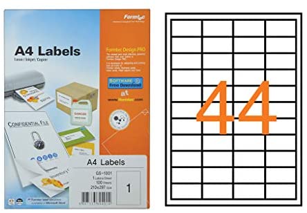 Label 4400 48x25mm Box 100 Sheet FT-GS-1044