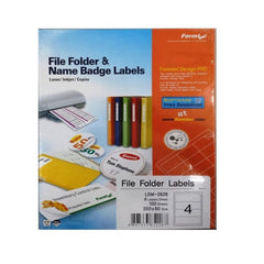 Label LAF Broad 400 200x60 Pk 100 FT-LSM-2626