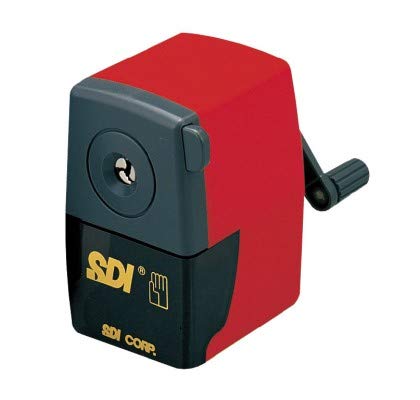 Hand, Pencil sharpener with clamp Red No. 0150RD