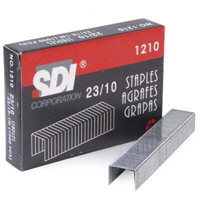 Hand, Hvy Duty Staples 23/10 50-70 sheet No. 1210