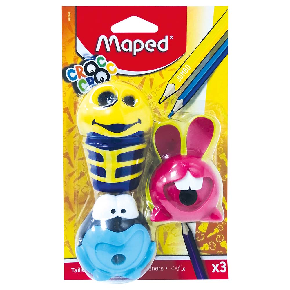 Maped Croc Croc And Innovation And Signal Bls 3 Pcs MD-981746