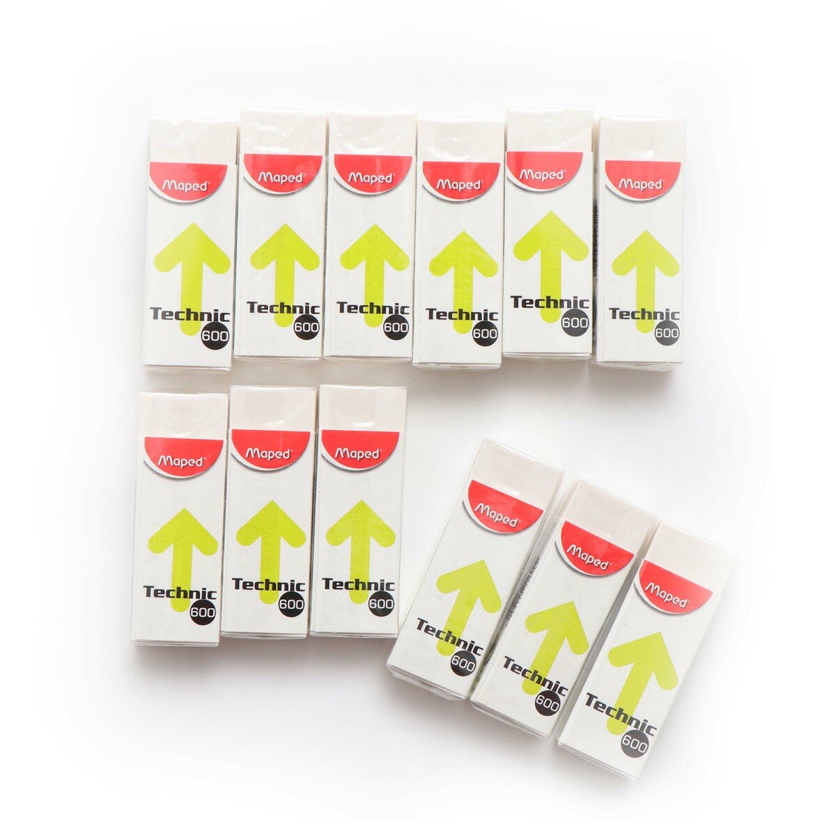 Maped Eraser Technic 600 12 Pcs Pb MDP-VP-085