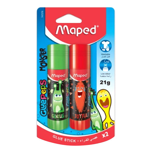 Maped Monster Glue Stick 21G Dsp 12 Pcs MD-747279