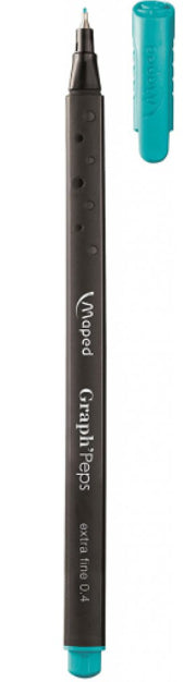 Maped Graph Peps Fineliner Blue Lagoon Box 12 MD-749105