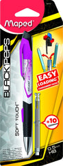 Maped Mechanical Pencil 0.5 Black Peps Reload Box 12Pink MD-560036