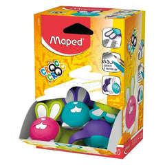 Maped Eraser Croc Croc Puzzle Bunny Box 20 Pcs MD-015802
