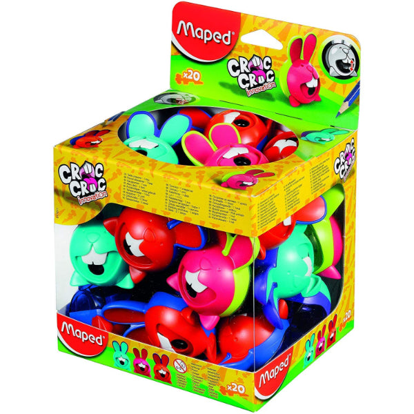 Maped Sharpner 2 Hole Croc Croc Innovation Dsp 20 MD-017611