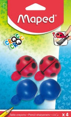 Maped Croc Croc Easy Sharpeners Packet 4 Pcs MD-018179