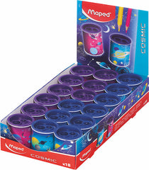 Maped Sharpner 2 Hole Cosmic Kids Dsp 18 Pcs MD-044113