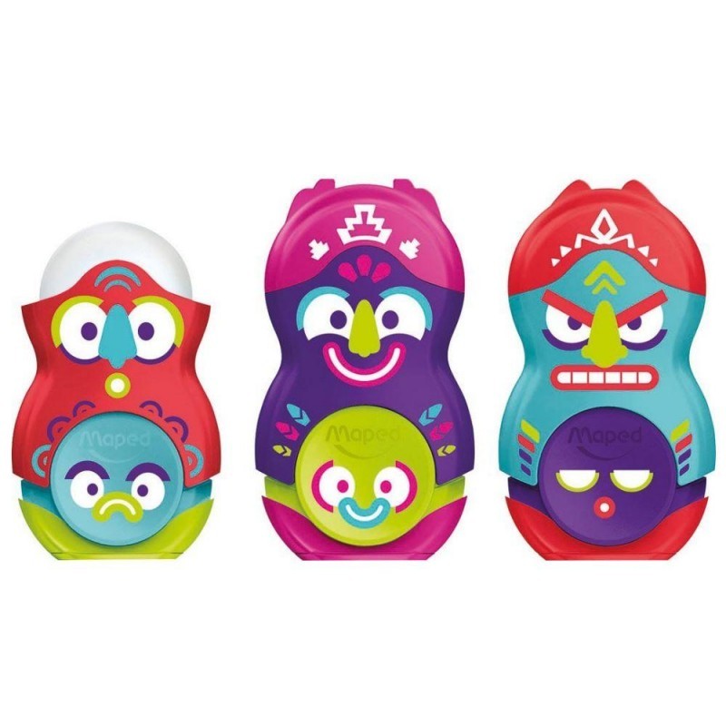 Maped Loopy 1 - Hole Sharpner And Eraser Tantem Dsp 24P MD-049131