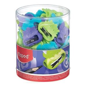 Maped Sharpeners Vivo Monsters 1 - Hole Packet 40 Pcs MD-063579