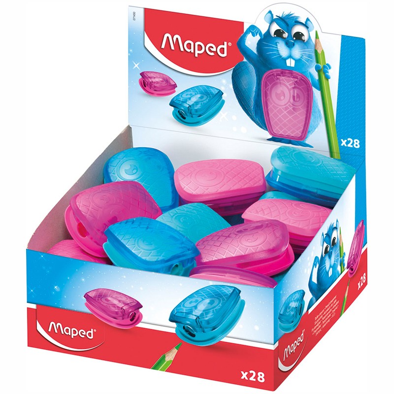 Maped Sharpener Pulse 1 Hole Dsp 28 Pcs MD-071450