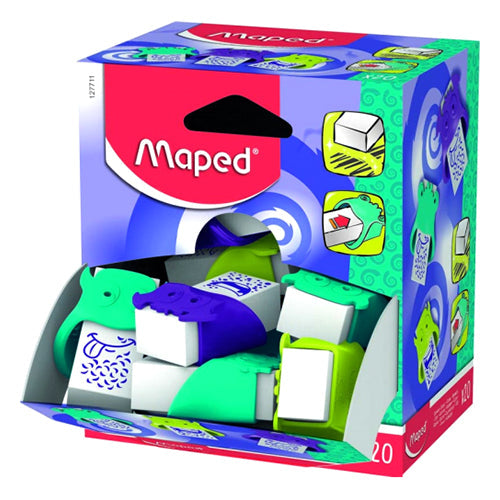 Maped Eraser Little Monster Box 20 Pcs MD-127711