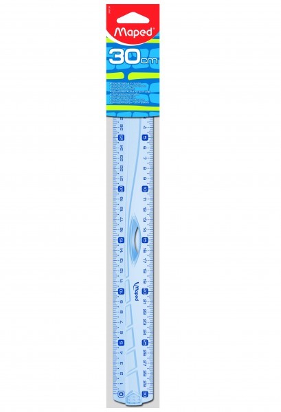Maped Ruler 30Cm Geometric Grip MD-242130
