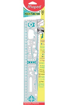 Maped Ruler Geonotes Multi-Function 30Cm MD-250310