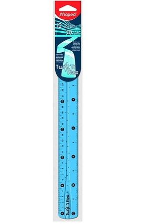Maped Ruler 30Cmtwist N Flex And 12Inch MD-279010