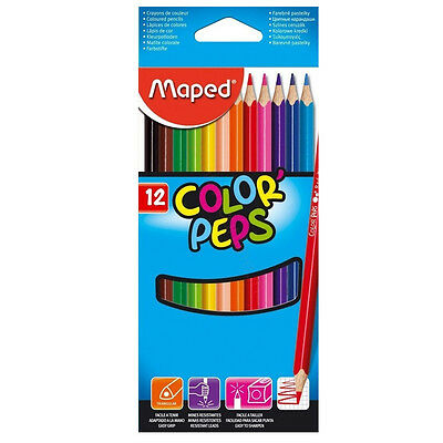 Maped Color Peps Pencils 12 Colors Set MD-183212