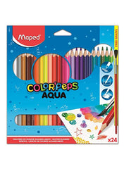 Maped Color Peps Aqua Pencils 24 Colors MD-836013
