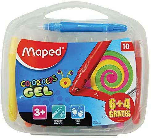 Maped Color Peps Gel Crayons Set 10 Pcs MD-836310