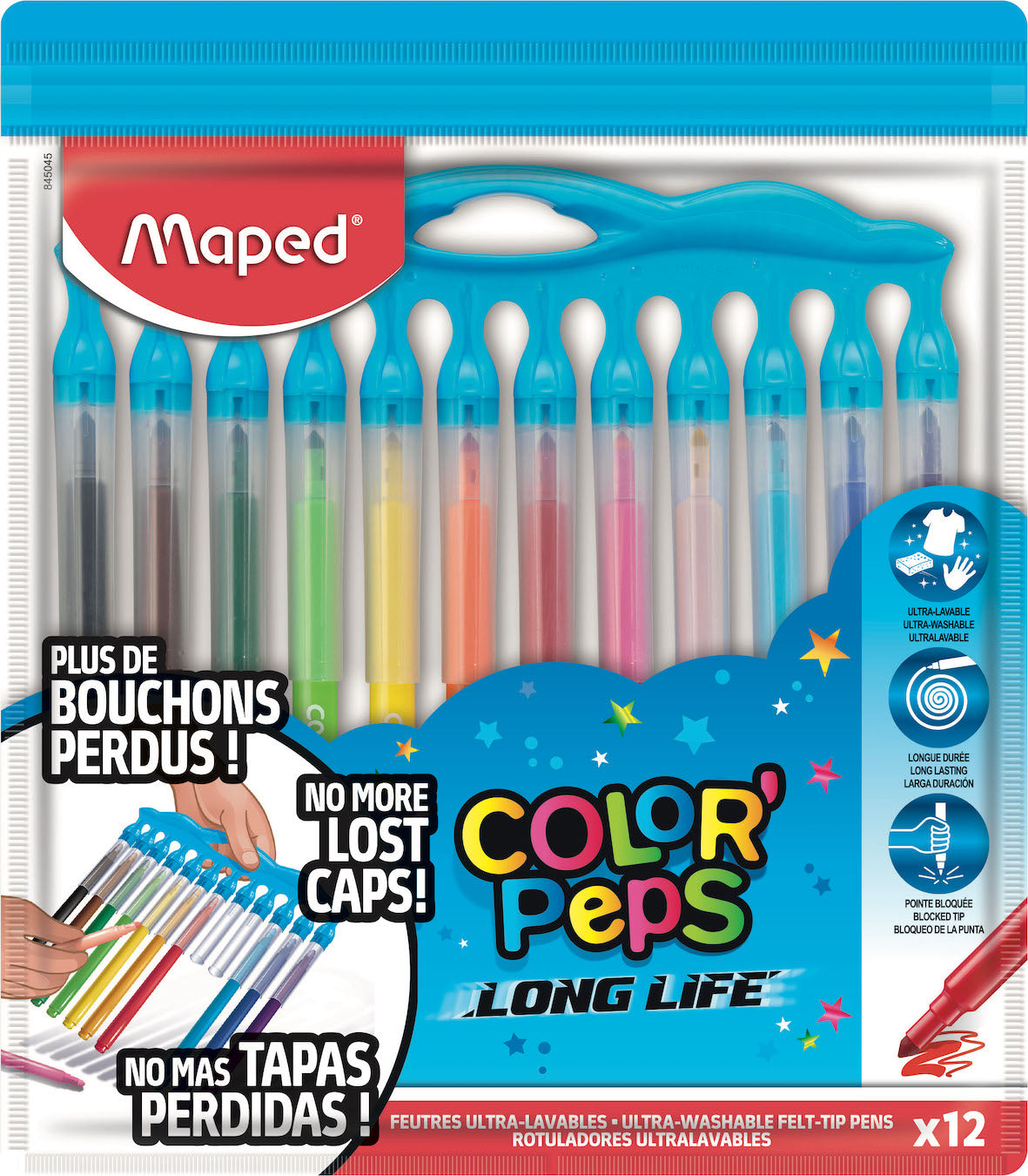 Maped Color Peps Felt Long Life Innovation12C MD-845045