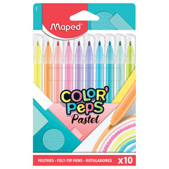 Maped Color Peps Felttip Jungle Pastel 10 Colors MD-845469