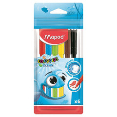 Maped Pulse Felt Pen Ocean St 6 Colors MD-845723