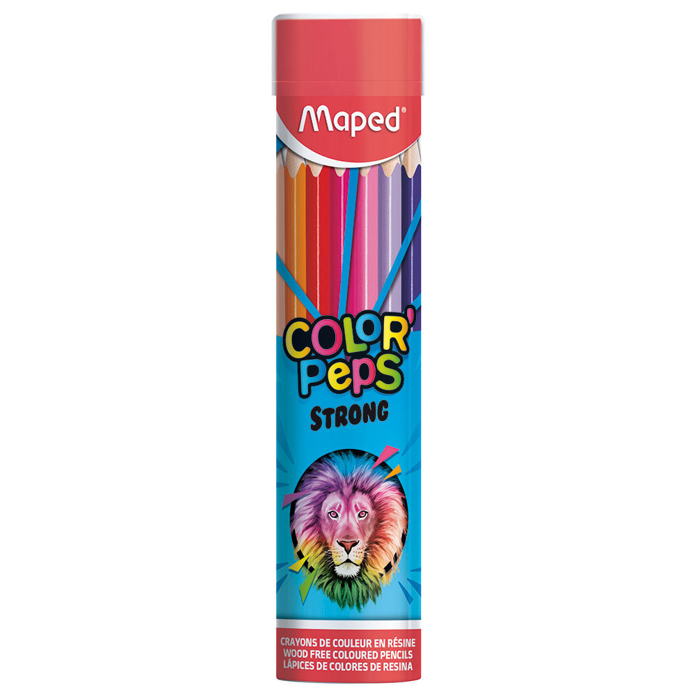Maped Colors Pencils Strong Cylinder 24 Colors MD-862745