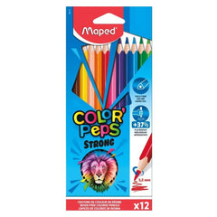 Maped Colors Pencils Strong Jumbo 12 Colors MD-863312