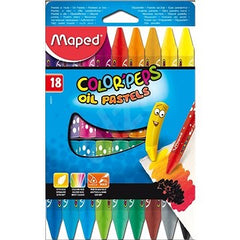 Maped Color Peps Oil Pastels 18 Colors MD-864011