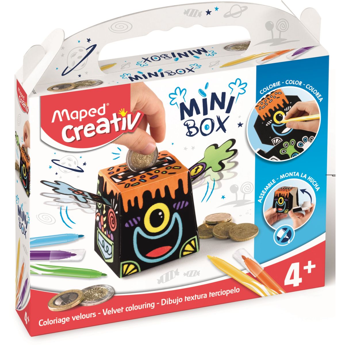 Maped Creativ Mini Box Velvet Coloring MD-907013