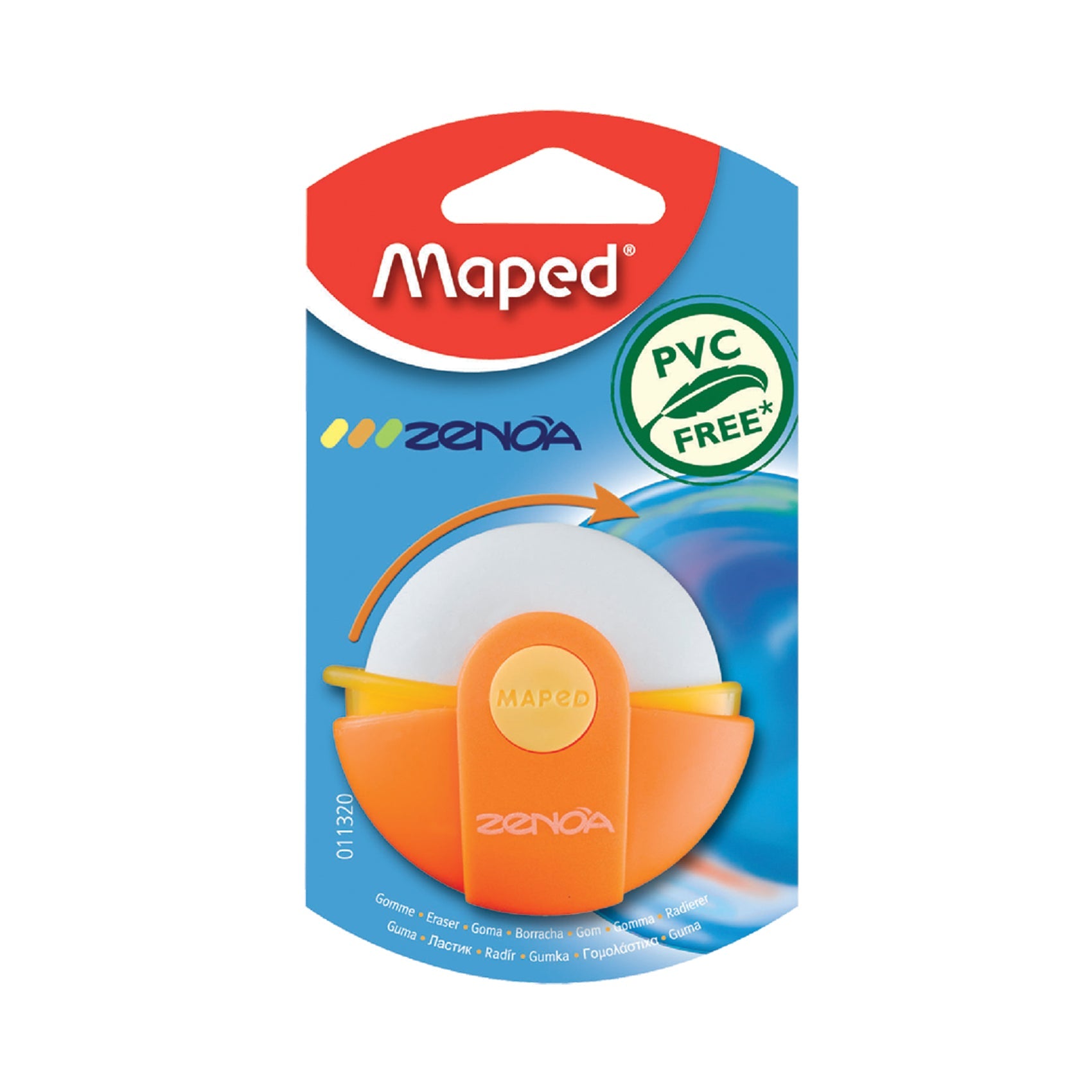 Maped, Eraser Zenoa Bls=1pc MD-011320