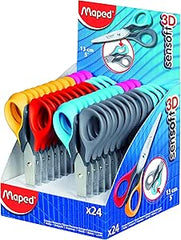 Maped, Scissors 13cm SenSoft DSP=24 pcs MD-484412