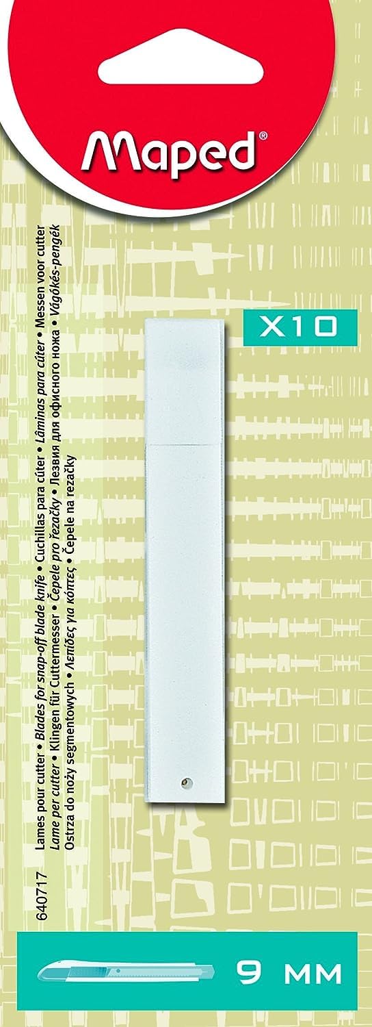 Maped, Cutter Blades 9mm bls=10Pcs MD-640717