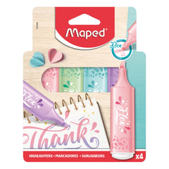 Maped, Highlighter FluoPeps Pastel FlexPAC=4col MD-740308