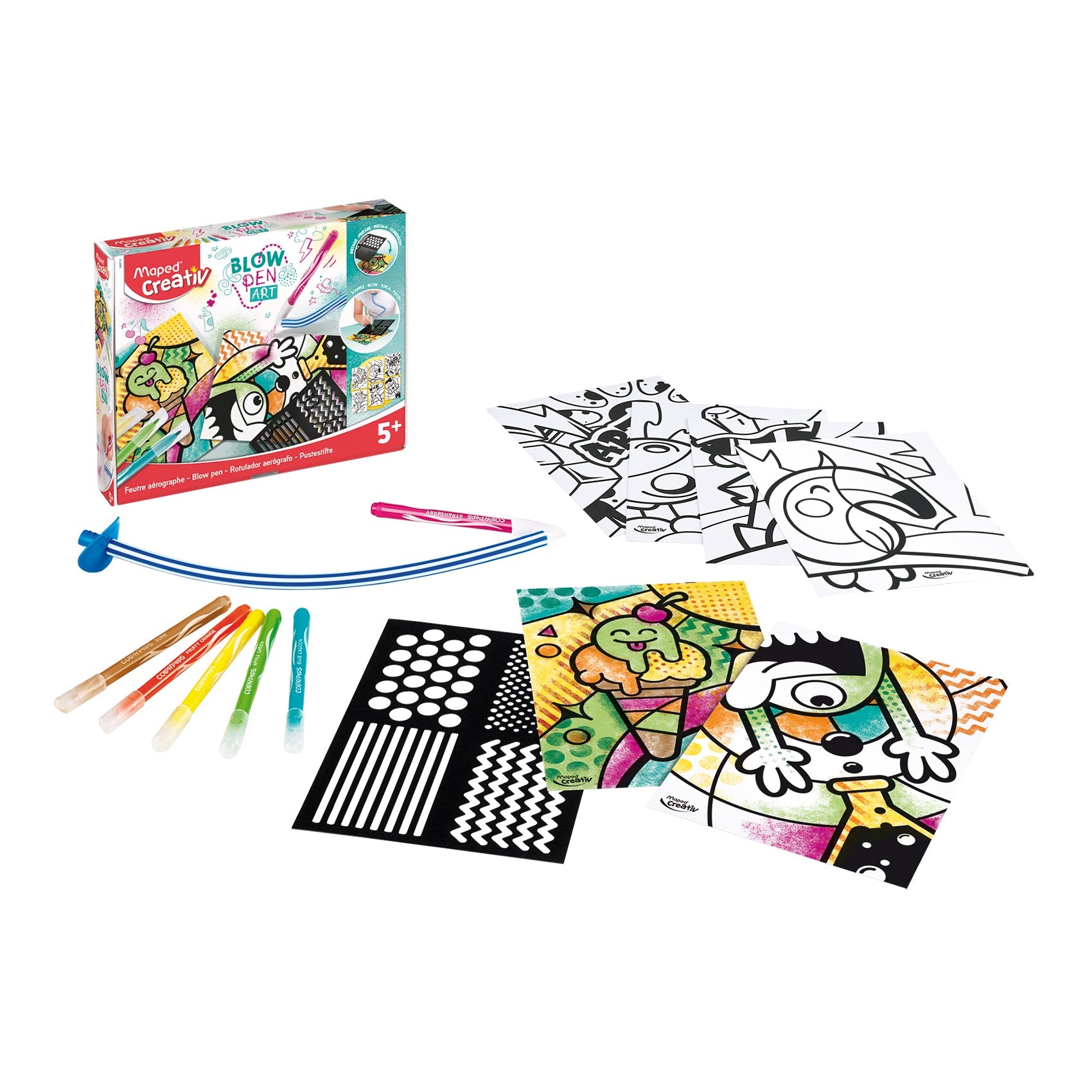 Maped, Creativ Blow Pen Art POP MD-846715