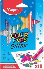 Maped, Felt Tip Pens glitter 10 Colors MD-847110