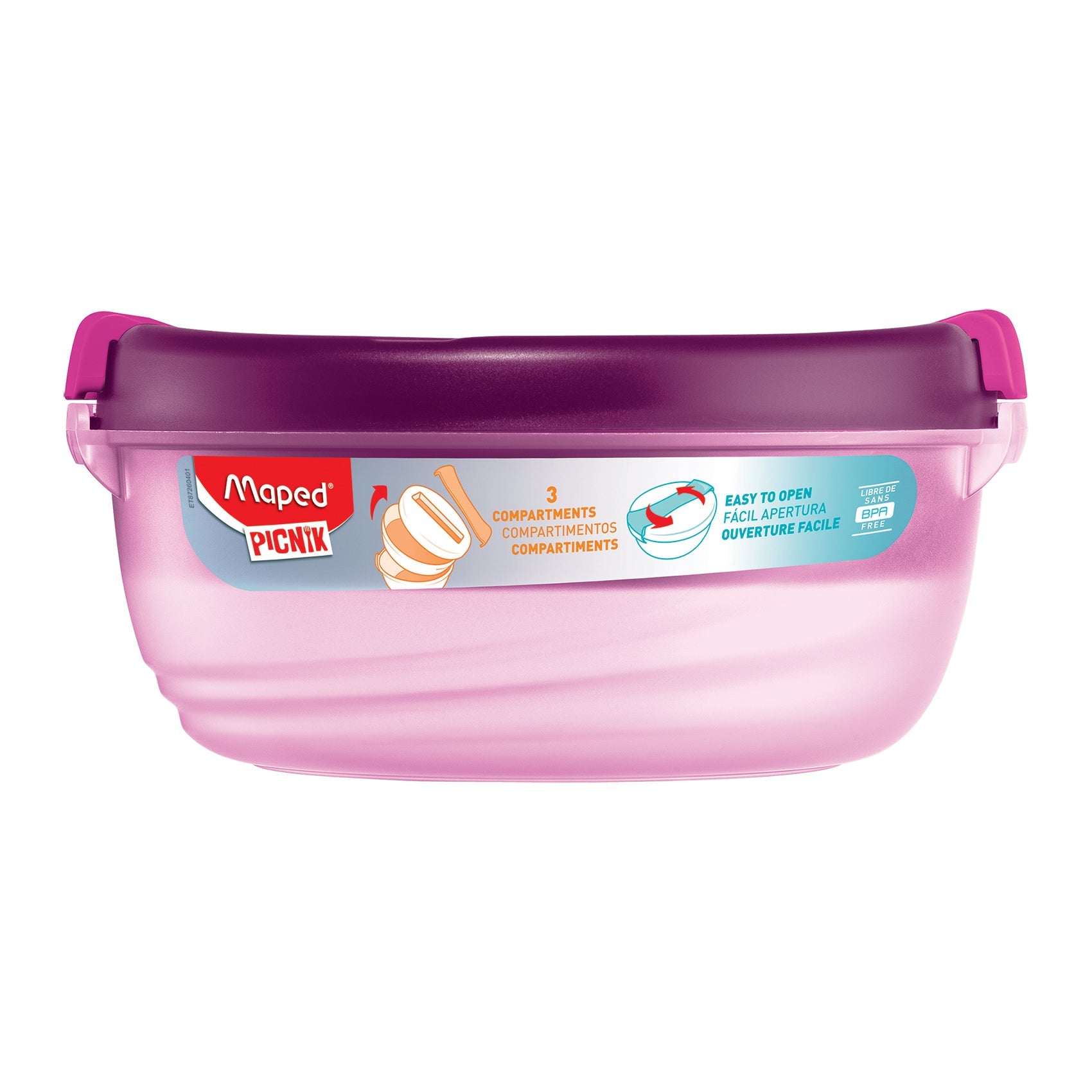 Maped, Picnik Origins Lunch Bowl 1.4 L Pink MD-872601