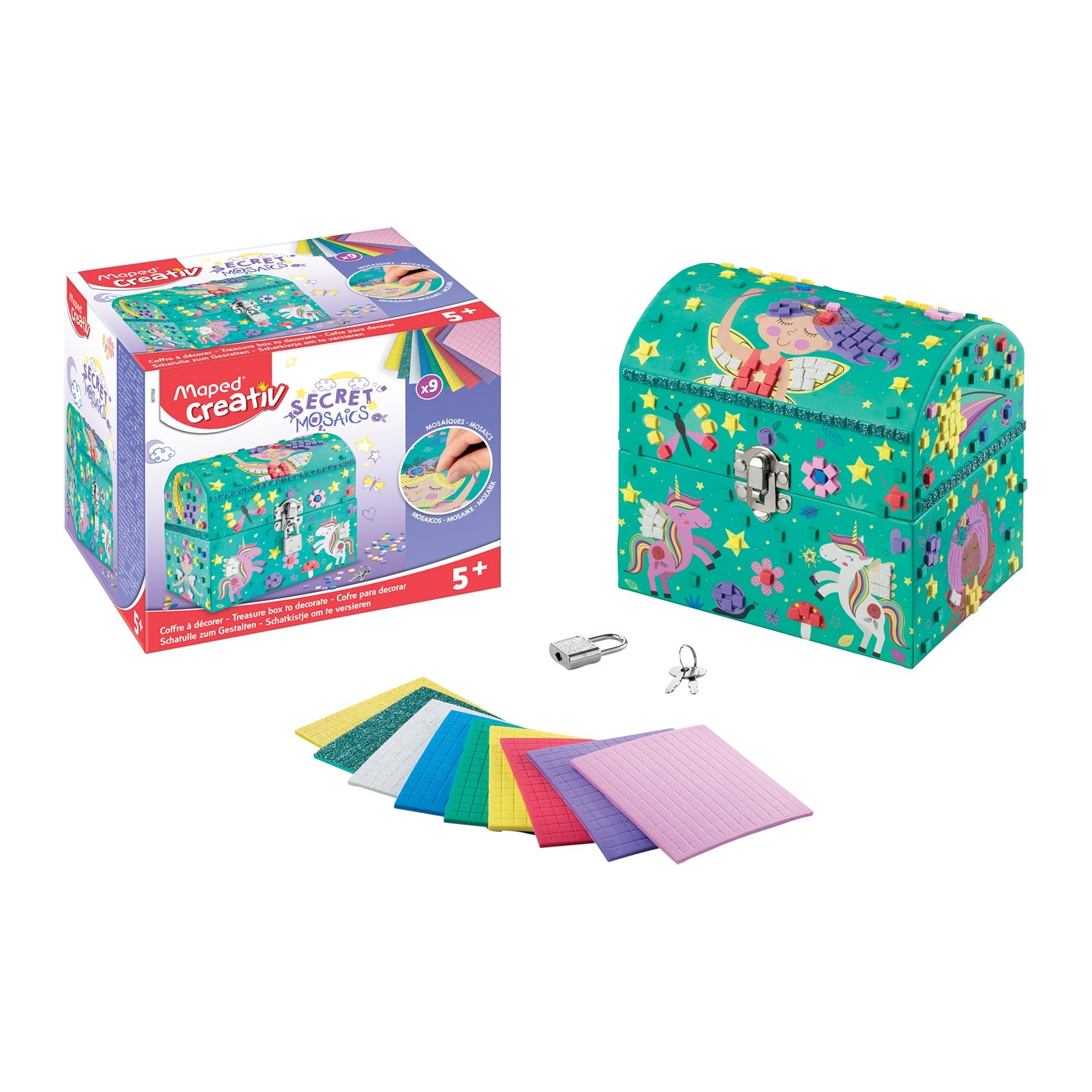 Maped, Creativ Secret Mosaics-Jewellery Box MD-907056