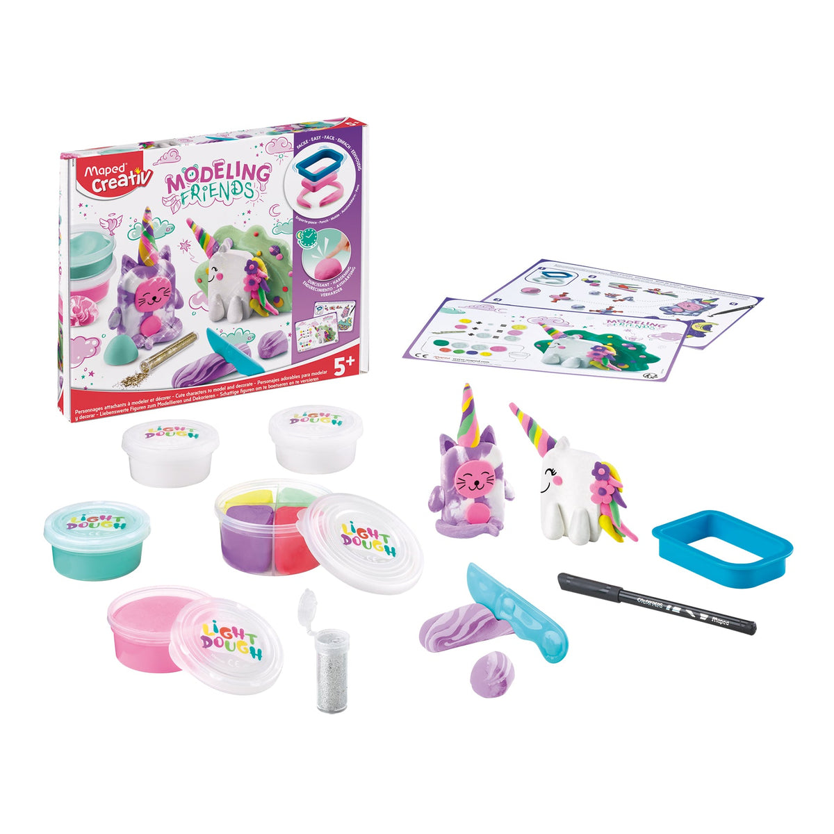 Maped, Creativ Modeling Friends -Magical MD-907206