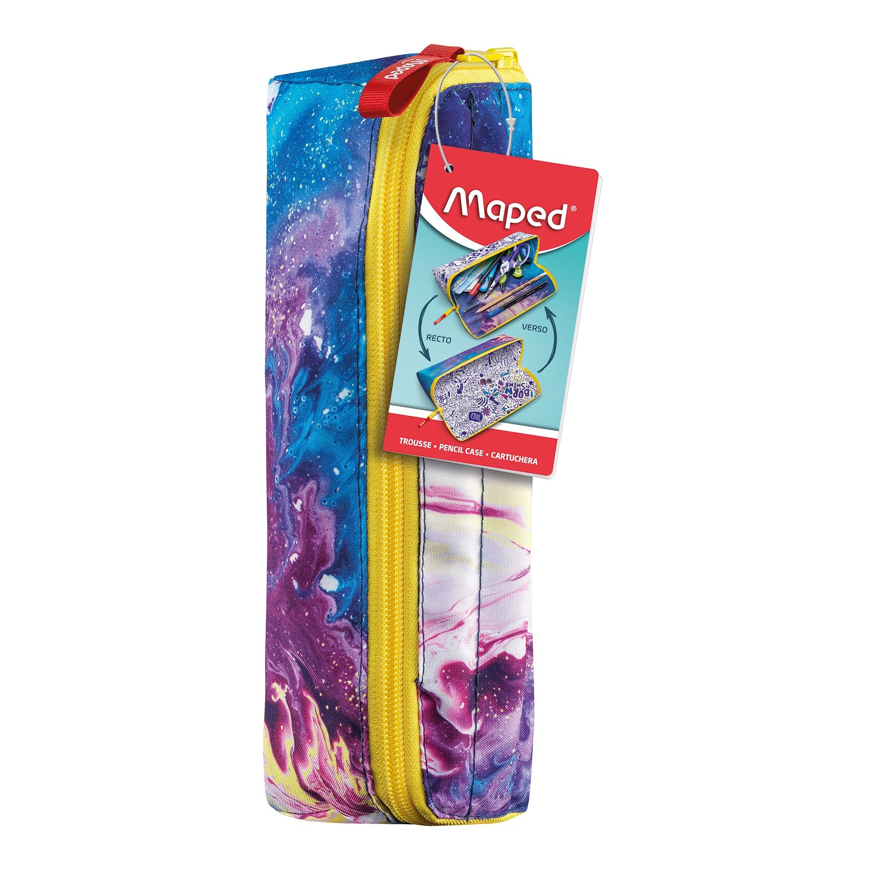 Maped Pencil Case Empty Trendy Pink MD-931904