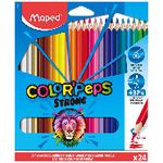 Maped, Color Pencils Strong 24 colors 2+1 Pac MDP-VP-130