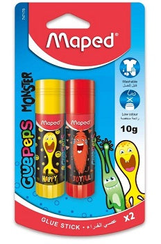 Maped Monster Glue Stick 10G Bls 2 Pcs MD-747178