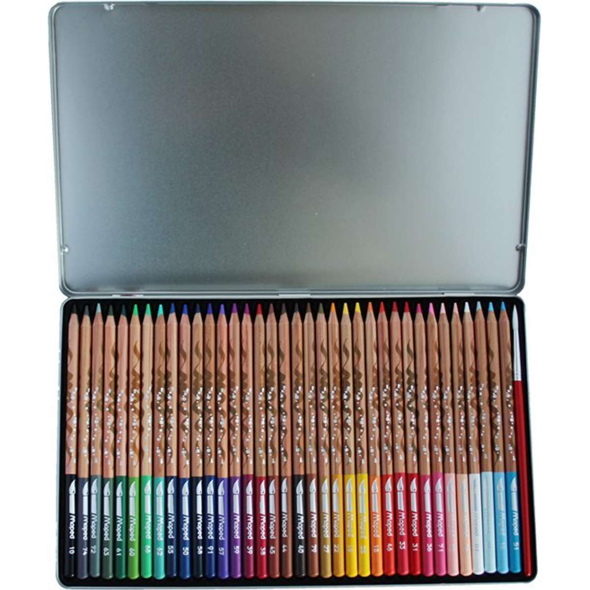 Maped Water Colors Pencils artist Of Metal Set Of 36 Colors MD-832436