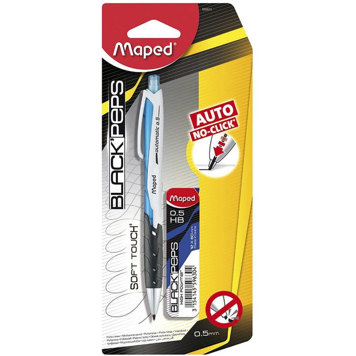 Maped Mechanical Pencil 0.5 Automatic Box 12 Blue MD-559530
