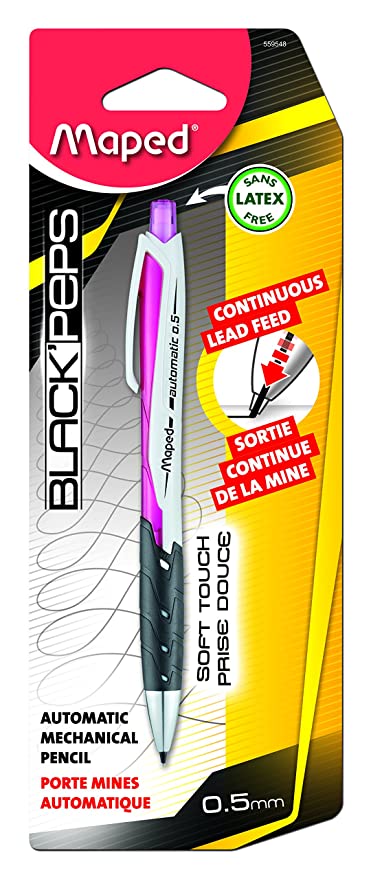 Maped Mechanical Pencil 0.5 Automatic Box 12 Pink MD-559536