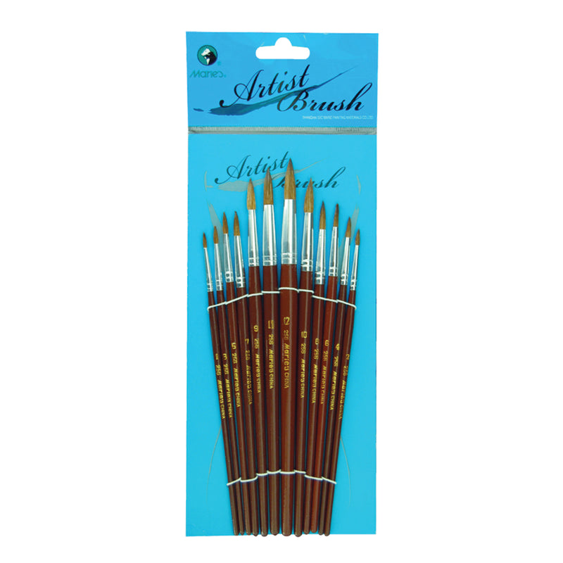 Marie\'s Brush Watercolor Goat Hair 1 to 12R MS-253