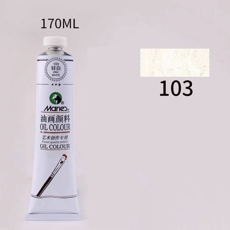 Marie\'s Oil Color ZINC white 170 ml MS-E1385-103