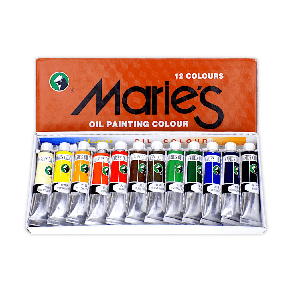 Marie\'s Oil Color set 12ml x 12Color MS-E1386C